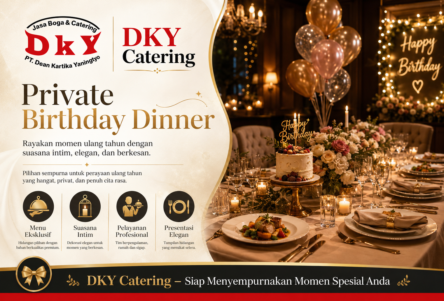 Private Birthday Dinner